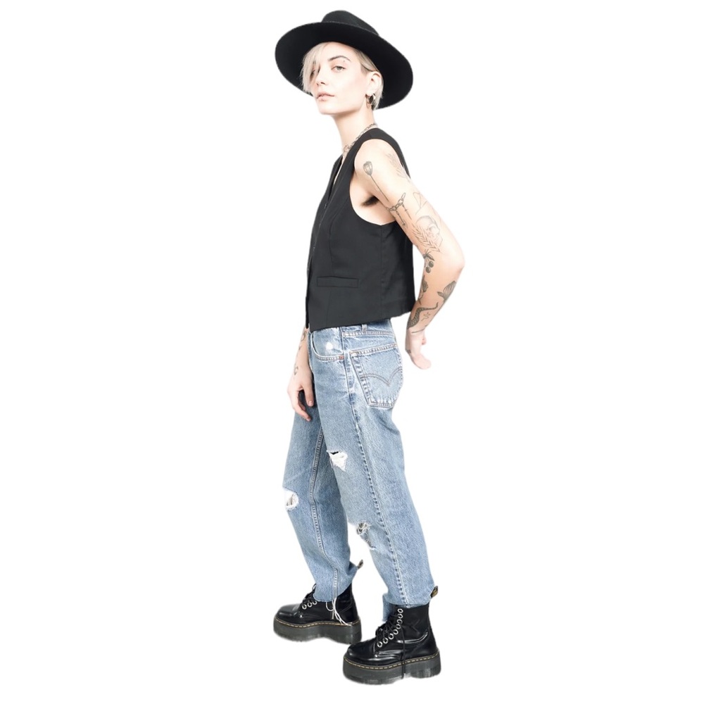 Wildfang The Empower Vest In Black Large - Picture 10 of 10